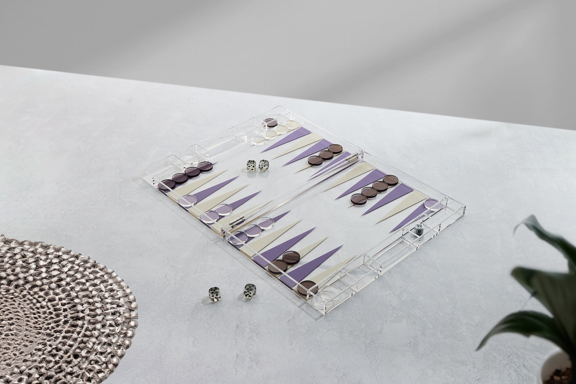 Acrylic Backgammon